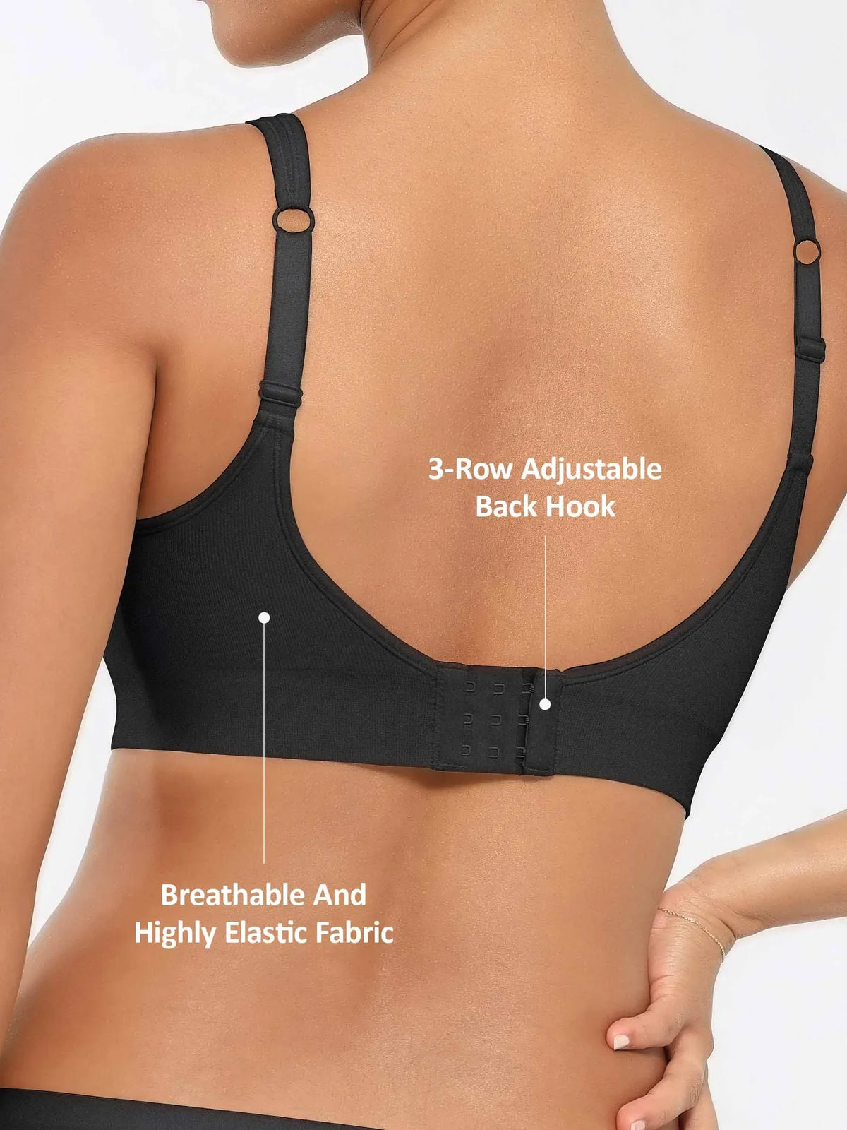 Luma Comfort Bra – No underwire, soft padded cups